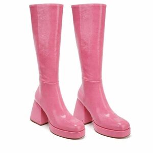 Circus by Sam Edelman Vibrant Pink Heeled Boots
